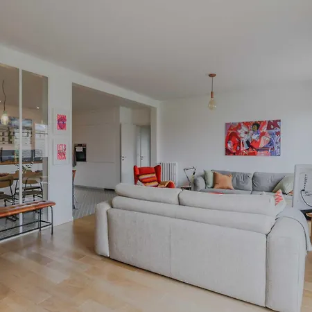 Charming Flat - 9p-4bd - Near Auteuil Apartment *