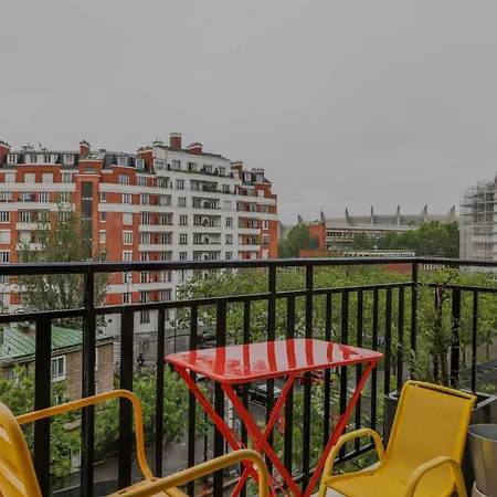 Charming Flat - 9p-4bd - Near Auteuil *