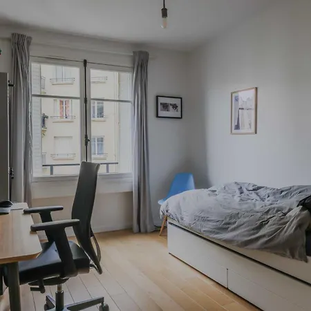 Charming Flat - 9p-4bd - Near Auteuil