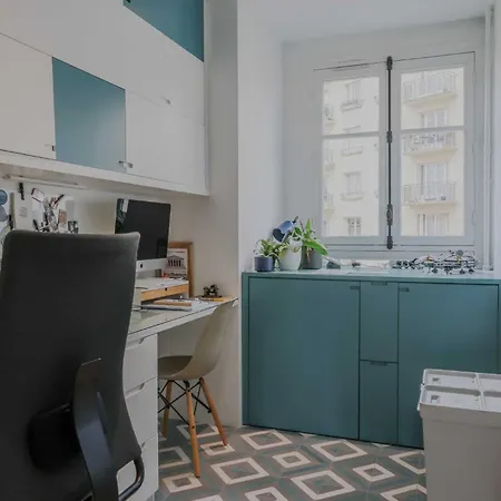 Charming Flat - 9p-4bd - Near Auteuil Apartment *
